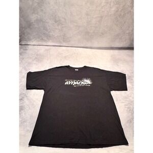 Assjack tshirt Hank Williams 3 band black shirt size 2XL NWOT‎